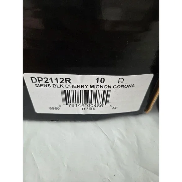 Dan Post Black Cherry Mignon Corona Cowboy Boots Men's 10d Western - Picture 14 of 16